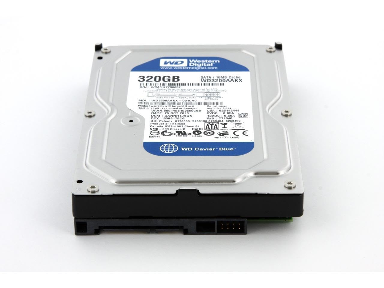 Amazon.com: Western Digital WD3200AAKX Caviar Blue 320GB 7200 RPM